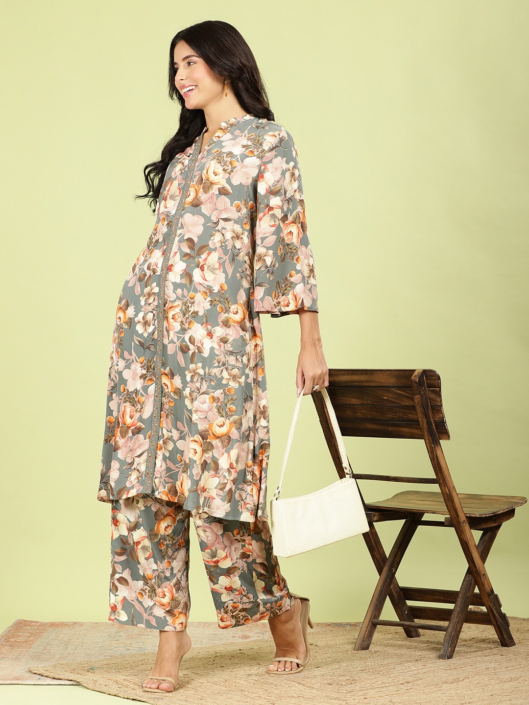 Floral Kurta Set