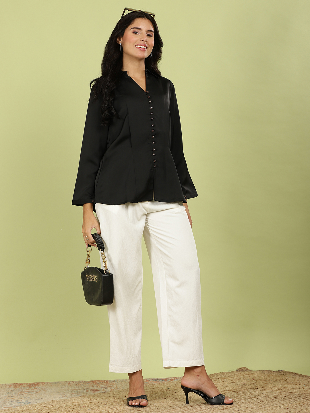 Midnight Luxe Tunic Shirt