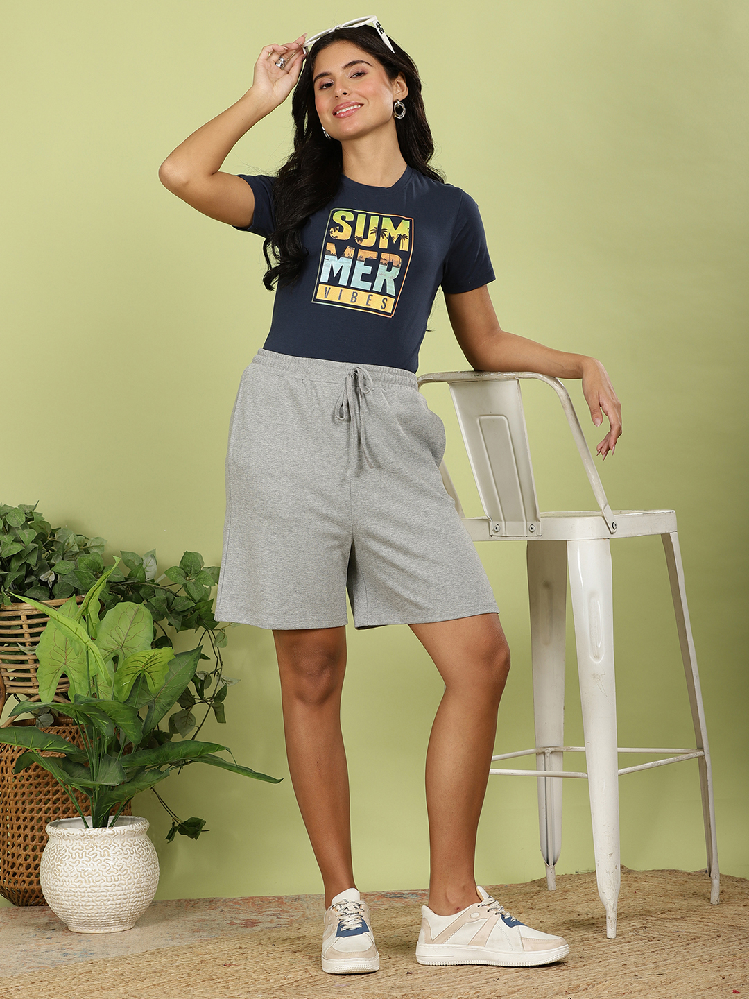 RB- SHORTS Grey