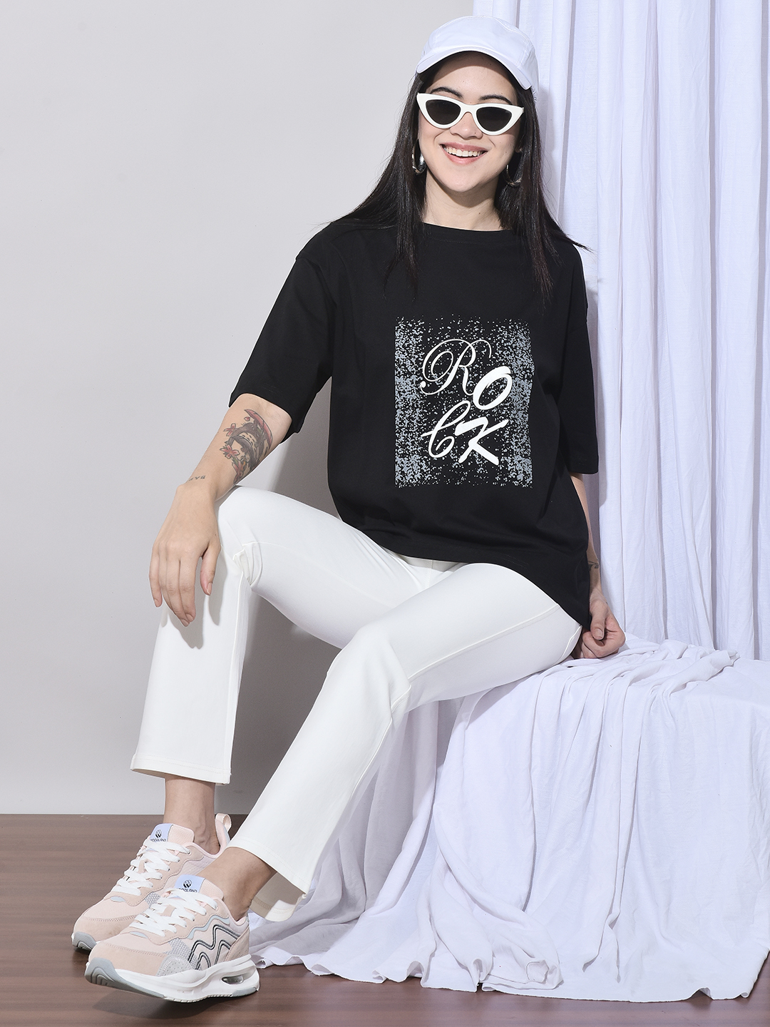 PR STP: Straight-Leg Trousers White