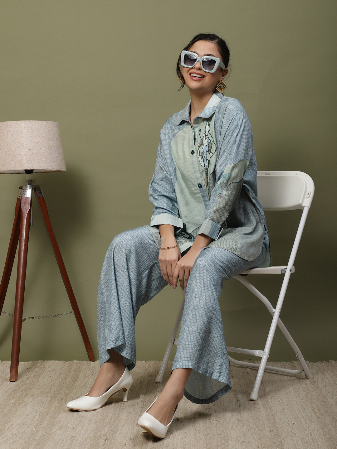 Celestial Patchwork Set Blue