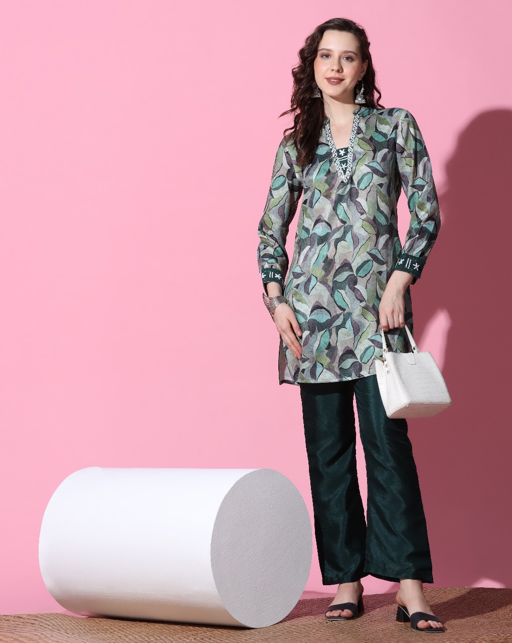 Lavender Leaf Dream Set print A